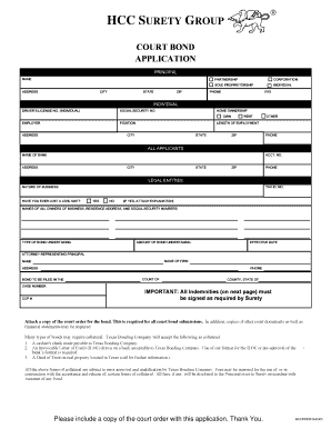 Texas Bonding Company Indemnity Agreement