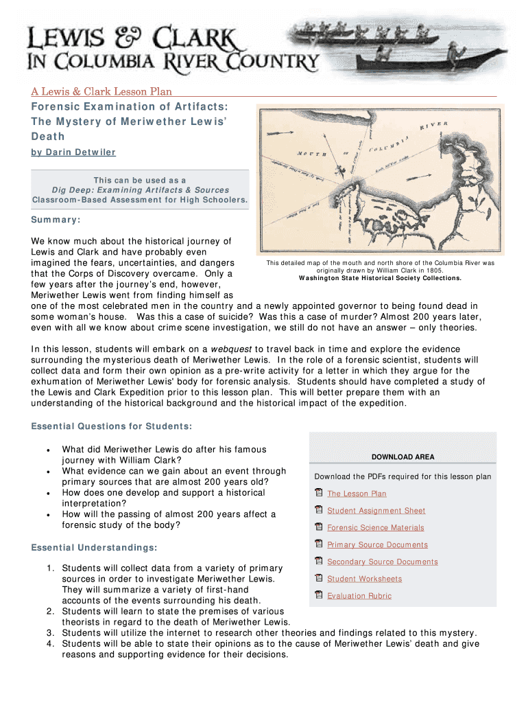 lewis and clark summary Preview on Page 1