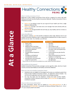 Healthy Connections Prime Medicare-Medicaid Plan Enrollment Form