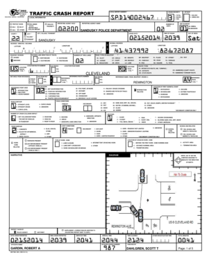 Ohio Traffic Crash Report