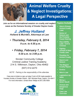 Ohio-animal-cruelty-law-presentation - Holland & Muirden