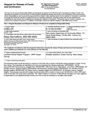 fund release order certificate