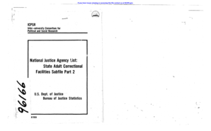 Iep template - State Adult Correctional Facilities Subfile Part 2 - National Criminal ... - ncjrs