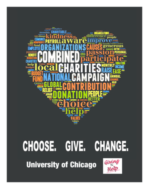University of Chicago Charity Donation Form