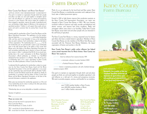 Kane County Farm Bureau Membership Application