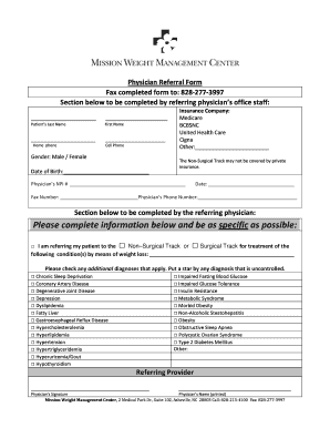 Physician Referral Form