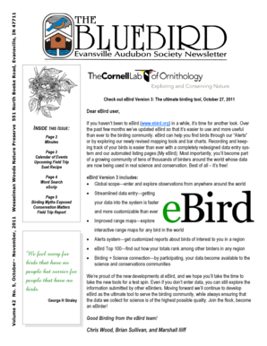 Newsletter Nov 2011 for web - Evansville Audubon Society - evvaudubon