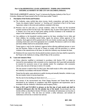 Residential Lease Agreement