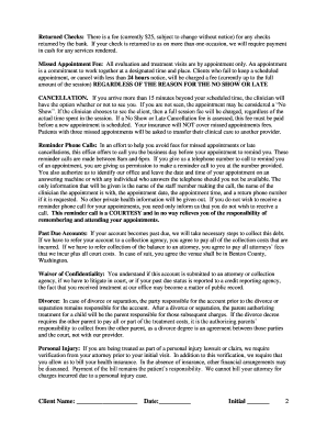 Healthcare Financial Agreement