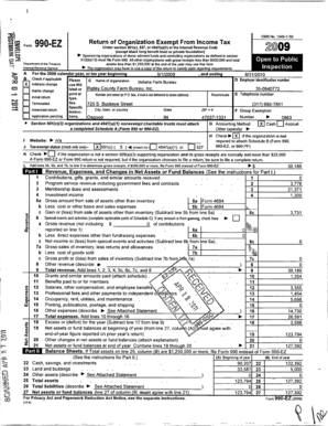 Form 990-EZ Tax Exempt Organization