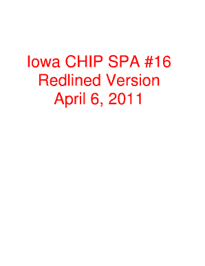 Iowa State Children's Health Insurance Program Application