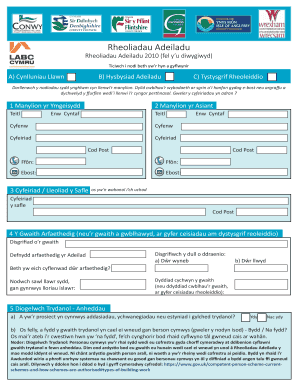 Building Regulations Application Form