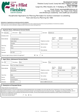Householder Application for Planning Permission