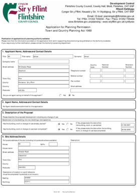 Application for Planning Permission