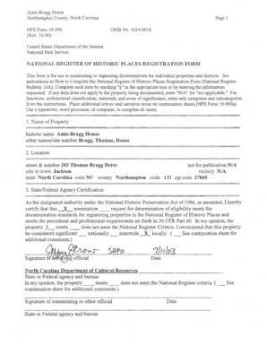 National Register of Historic Places Registration Form