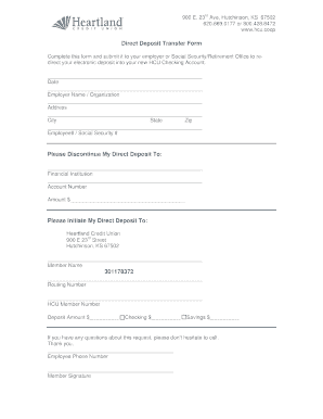 Heartland Credit Union Switch Kit