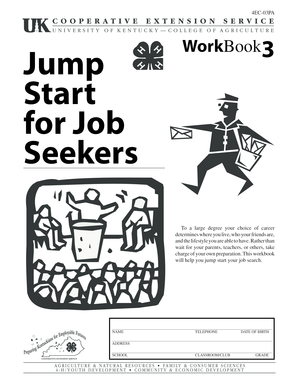 Job Search Workbook for Teenagers