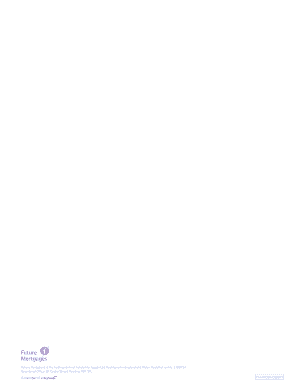 Future Mortgages Application Form