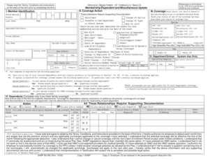 Georgia State Health Benefit Plan Enrollment Form