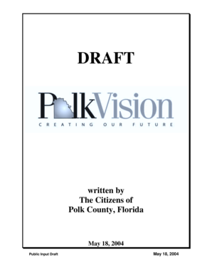 Polk Vision Public Input Form
