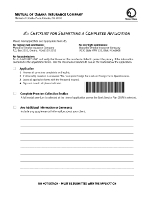 Missouri Accidental Death Insurance Application