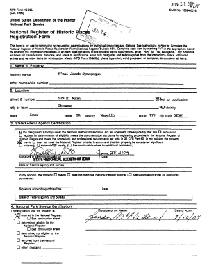 National Register of Historic Places Registration Form