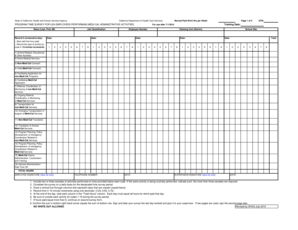 California Medi-Cal Administrative Activities Time Survey