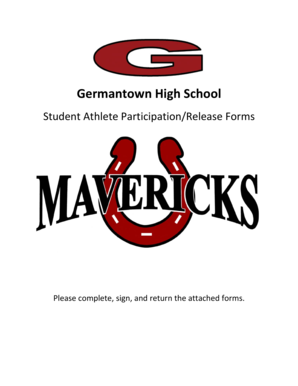 Student Athlete Participation Release Form