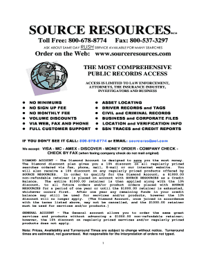 Source Resources Sign-Up Form