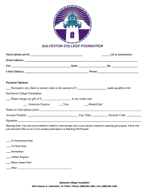 Donation Form