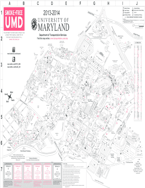 Fillable Online sph umd Campus Map-2013. Report of the Attorney General ...