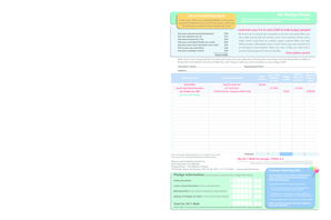 2011 Volunteer Pre-Registration Form