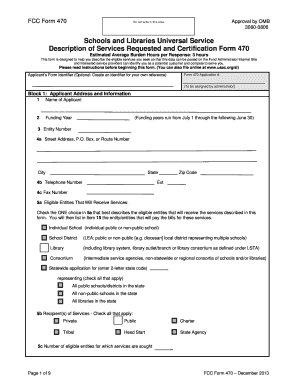 FCC Form 470
