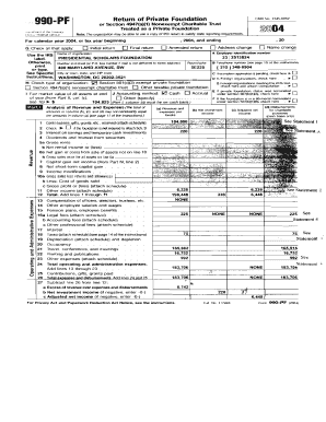 IRS Form 990-PF