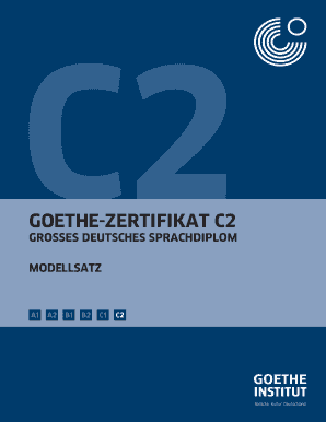 Goethe zertifikat a1 prüfung pdf