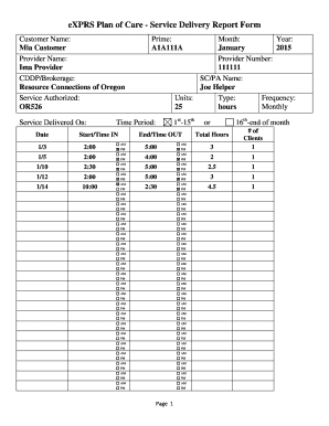 Report format pdf - anc register format