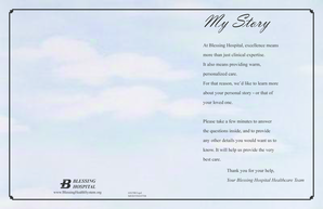 Patient Personal Story Form