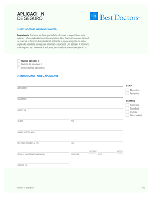 Aplicación de Seguro