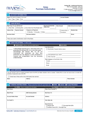 Convertible Notes Purchase Authorization