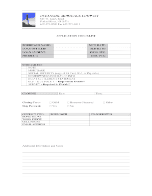 Uniform Residential Loan Application