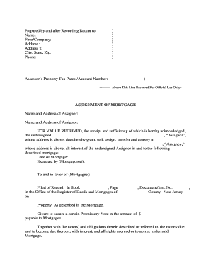 Assignment of Mortgage