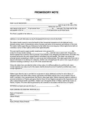 Promissory Note Agreement