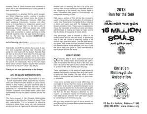 Run for the Son Donation Form