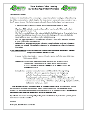 Student Enrollment Form