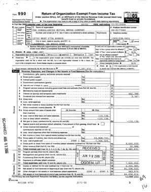 Form 990 Return of Organization Exempt From Income Tax