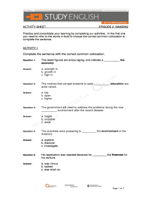 Ginseng Activity Sheet