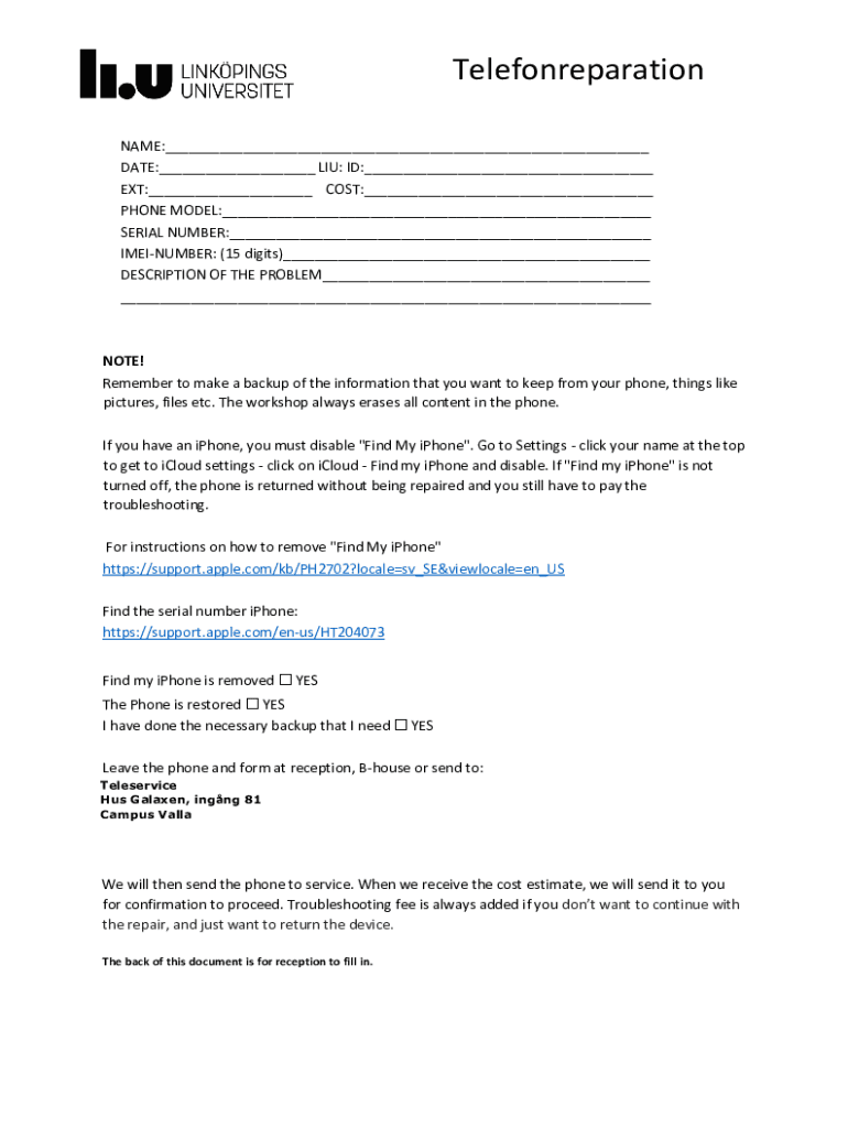 Form preview