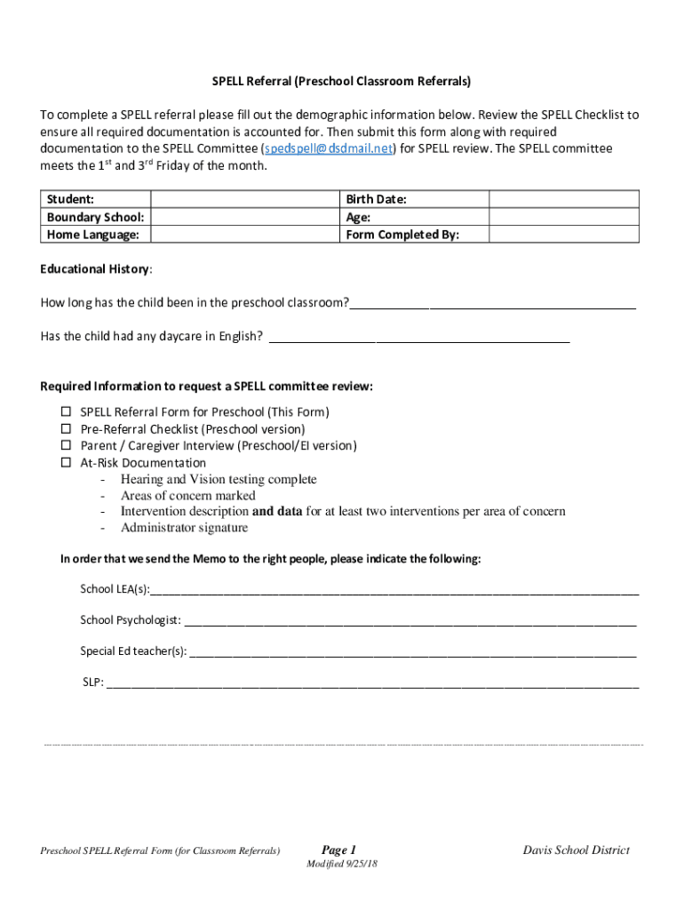 Form preview