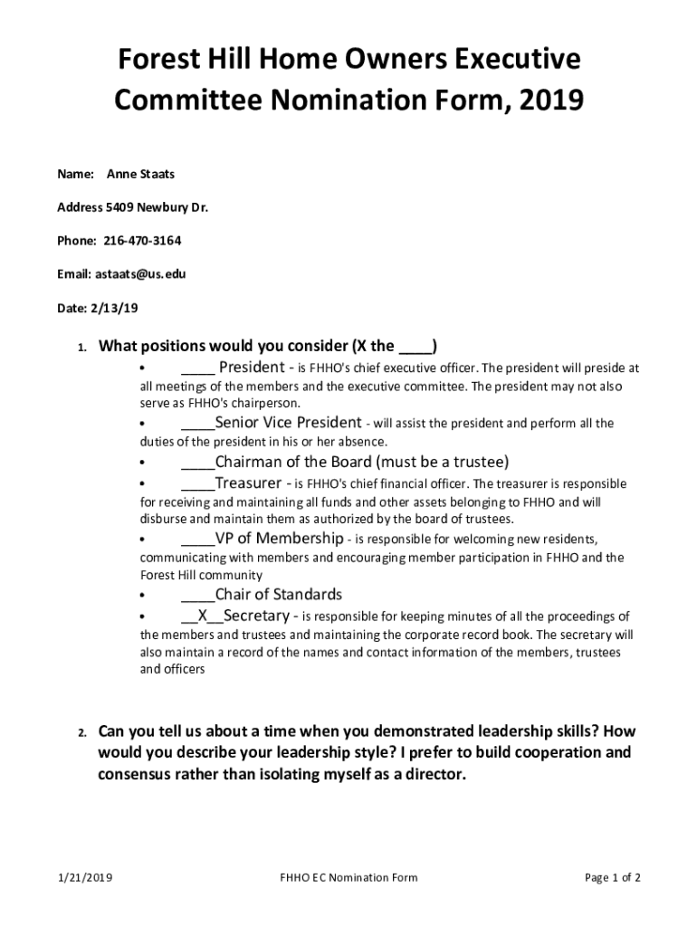 Form preview