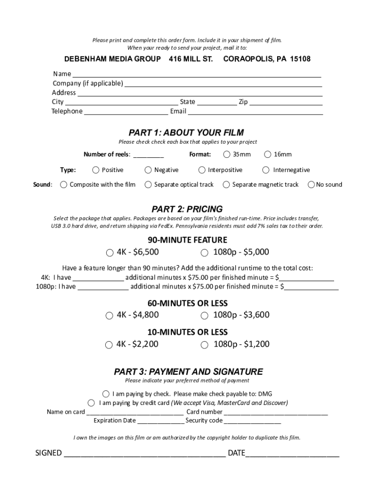 Form preview